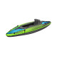 Inflatable Kayak solo - Green Color - SF-IXA090-GR - Seaflo